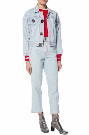 Denim jacket with stitching details, zdjęcie 2 Denim jacket with stitching details od Marni